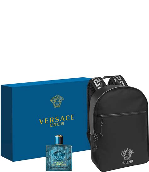 versace eros goft set|versace eros backpack set.